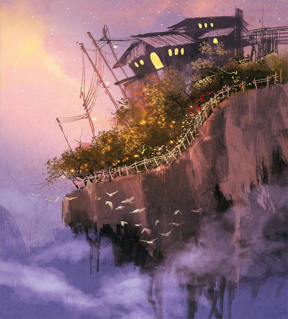 Old House on Cliffs — Pattern