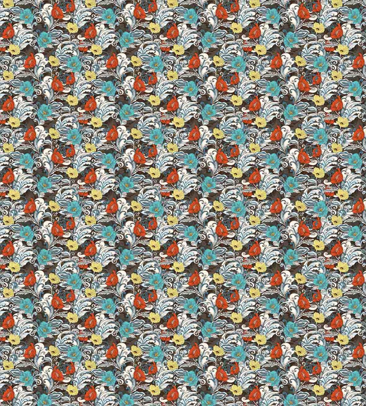 Flourishing Garden Motif — Pattern
