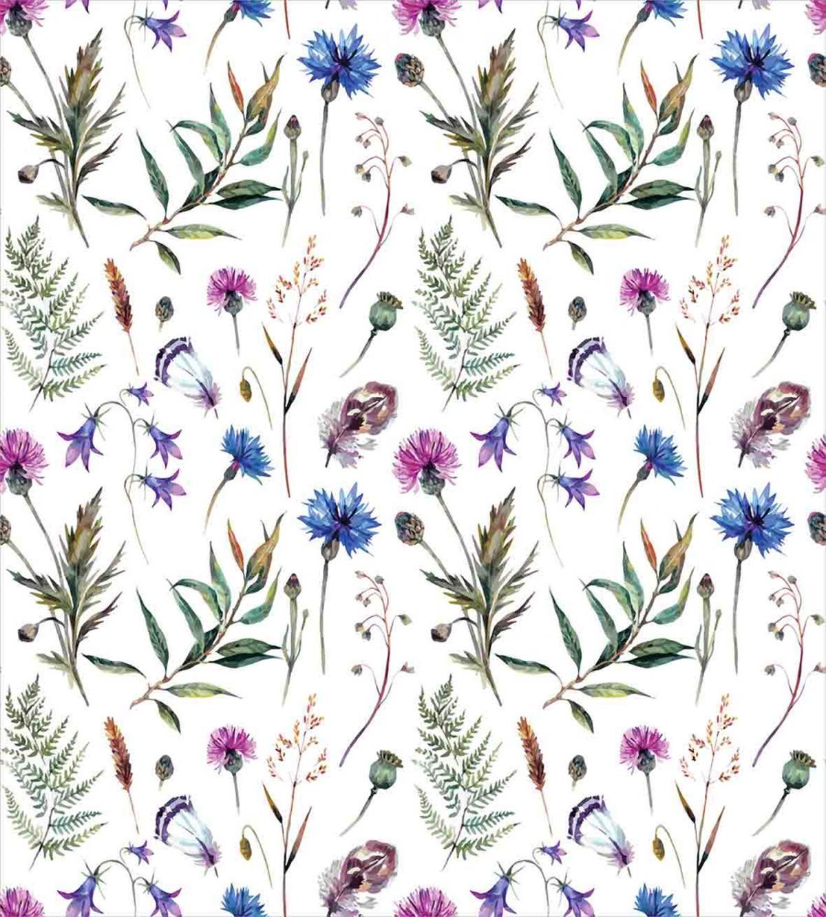 Wildflowers in Spring — Pattern