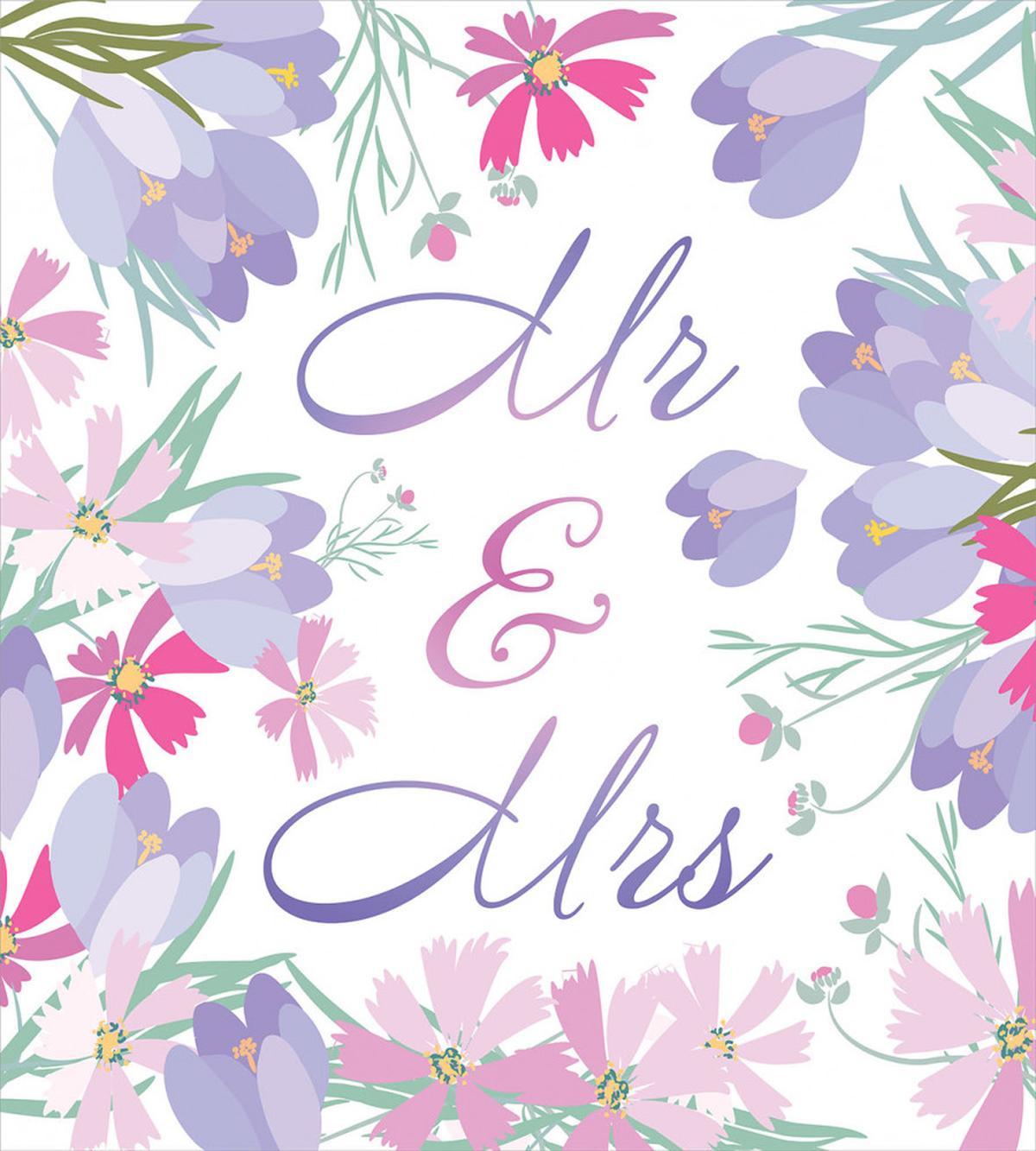 Colorful Flower Blooms — Pattern