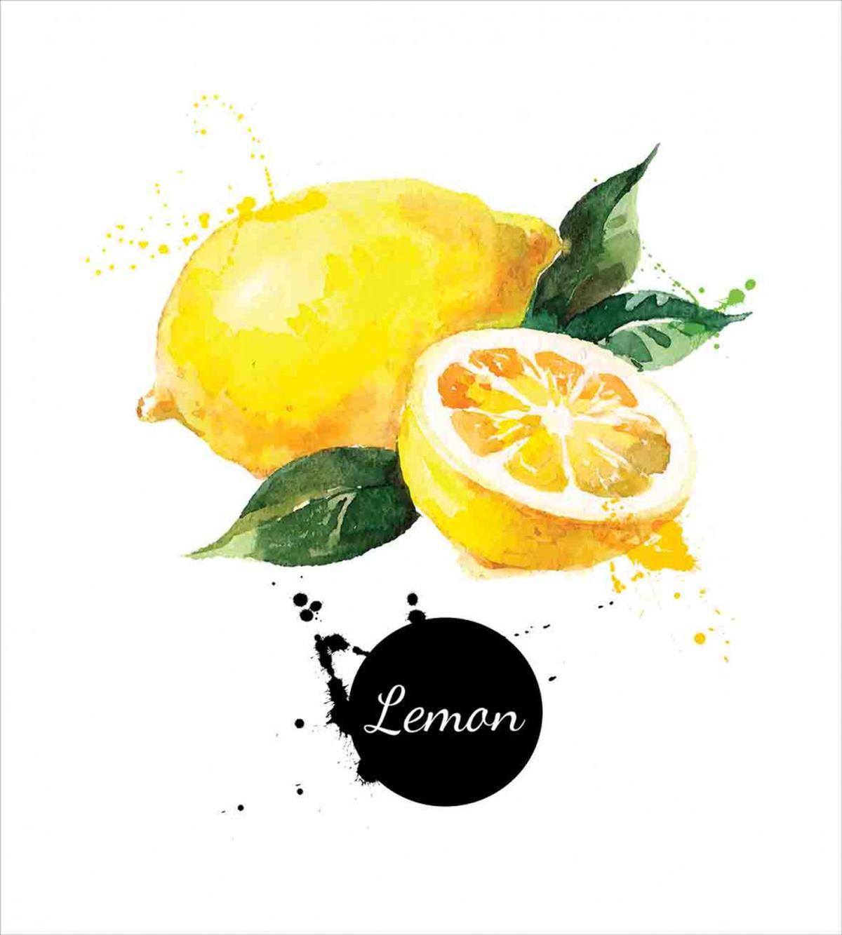 Sour Citrus Lemon Design — Pattern