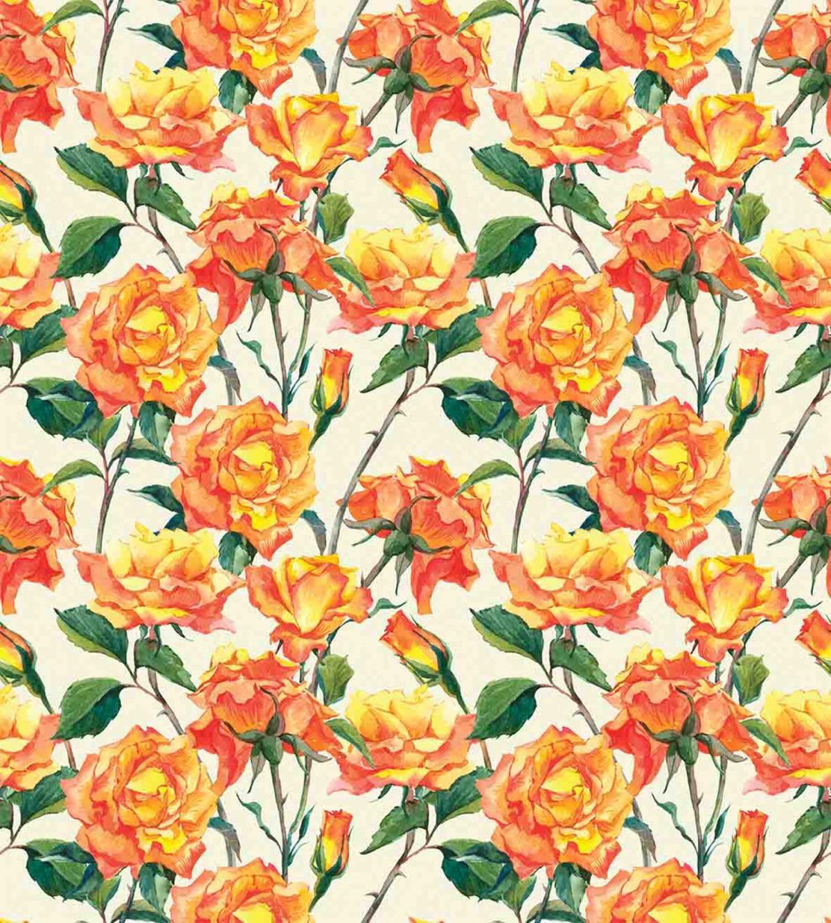 Old Bridal Vivid Bouquet — Pattern