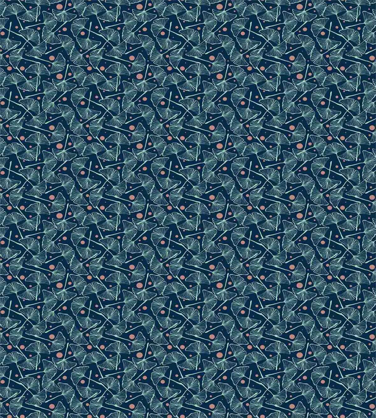 Ginkgo Biloba Leaves — Pattern