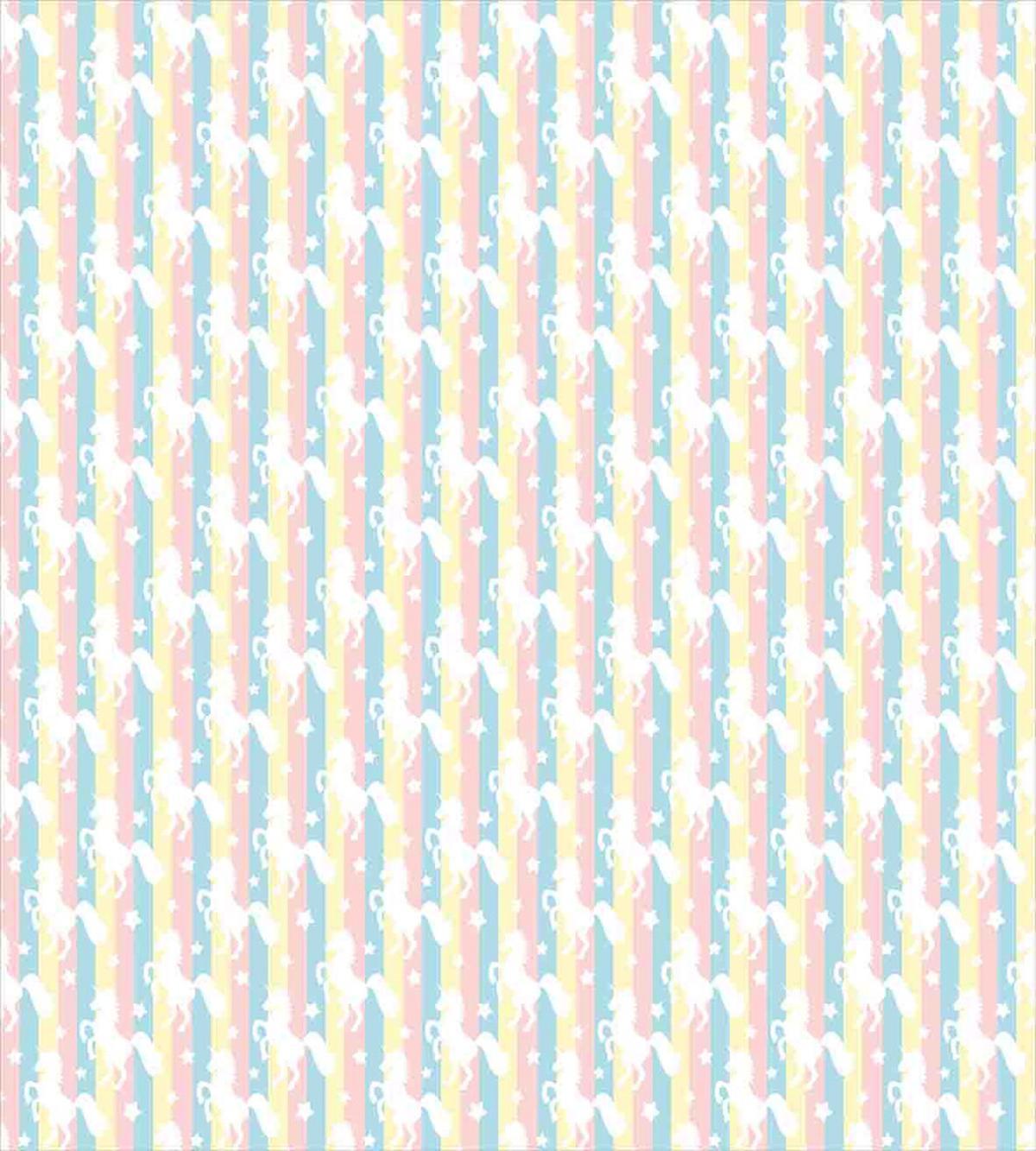 Pastel Stripes Stars — Pattern