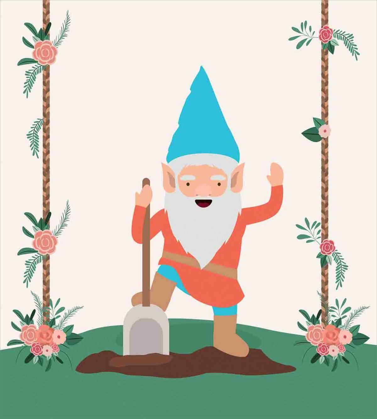 Funny Character in the Garden — Pattern