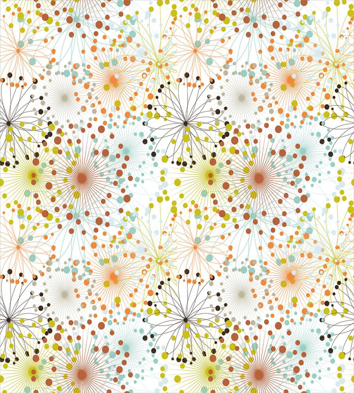 Lines with Vibrant Dot — Pattern