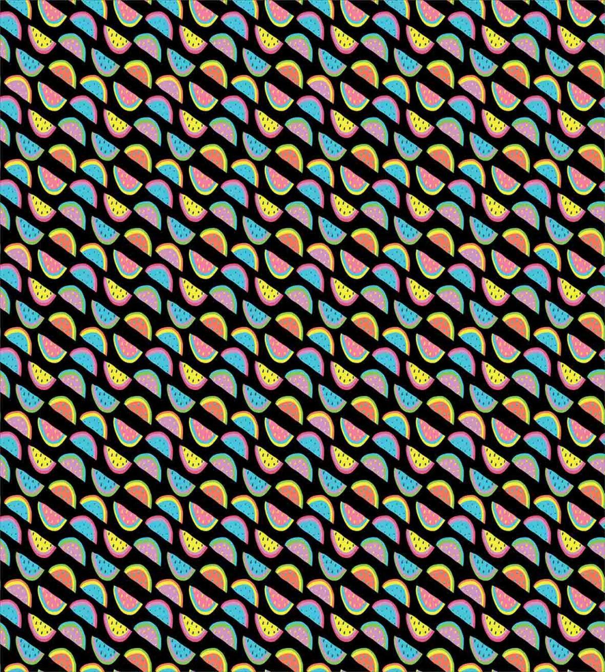 Illustration of Exotic Fruits — Pattern