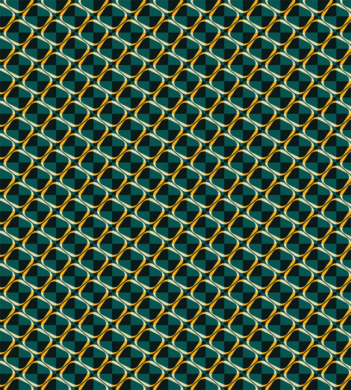 Checkered Pattern Rings — Pattern