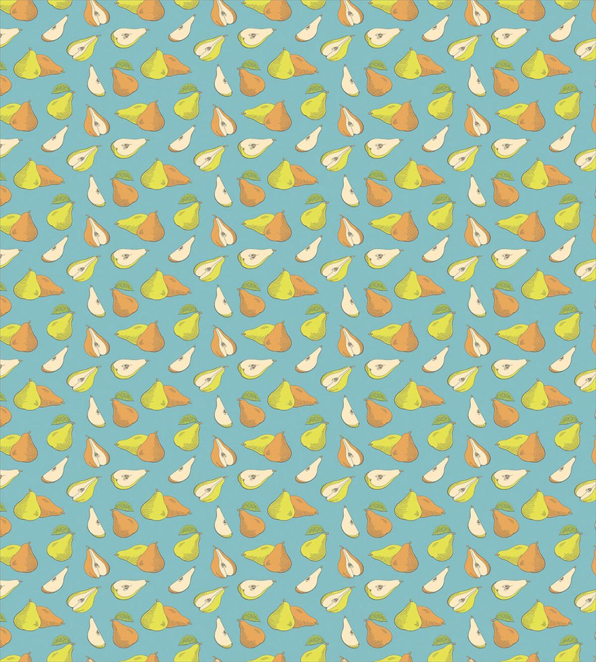 Colorful Sketchy Fruit Sliced — Pattern