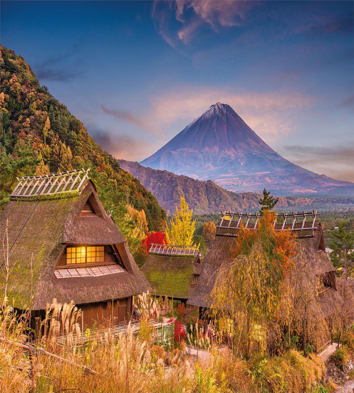 Landscape of Old Village Rural — Pattern
