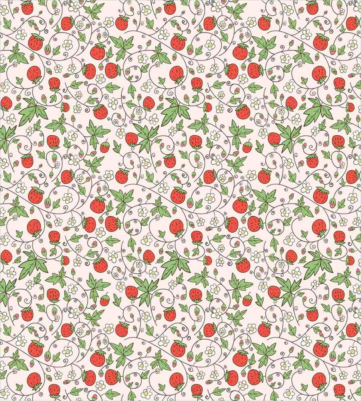 Doodle Flower Branch — Pattern