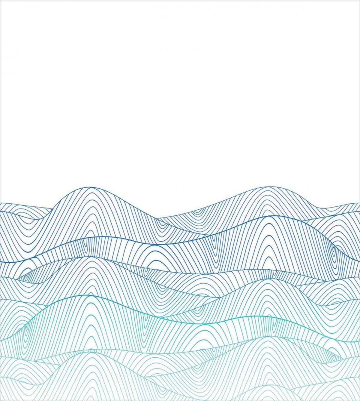 Abstract Seascape — Pattern