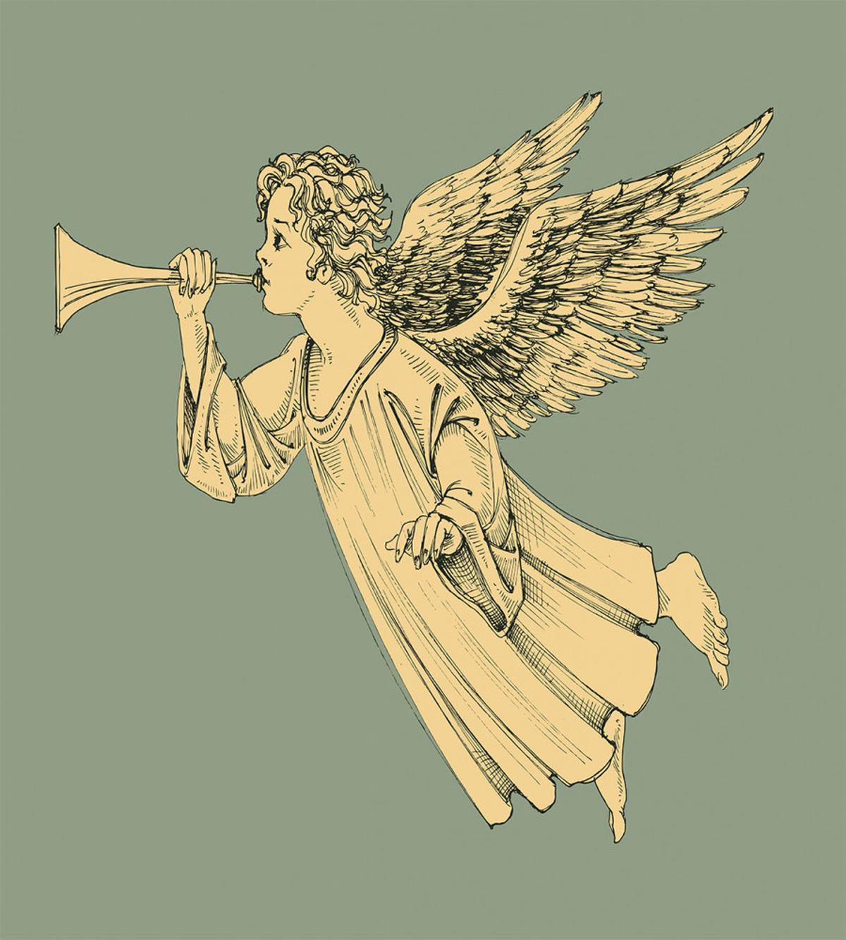 Flying Angel Art — Pattern