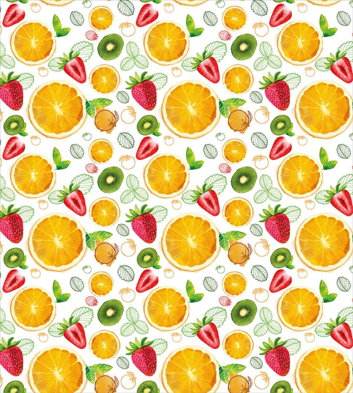 Fresh Citrus Kiwi Lemon — Pattern