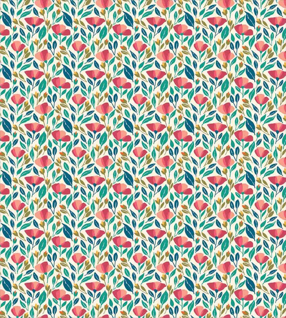 Colorful Spring Garden Art — Pattern