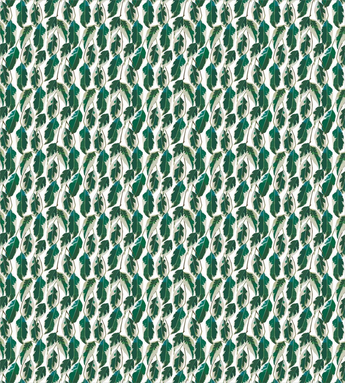 Tropic Forest Leaf Motif — Pattern