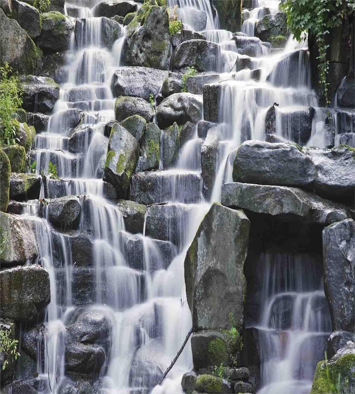 Stream on Rock Nature — Pattern