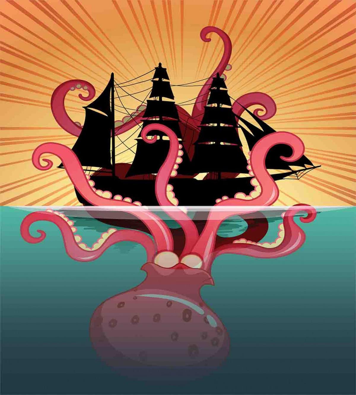 Coral Sea Monster Folk — Pattern