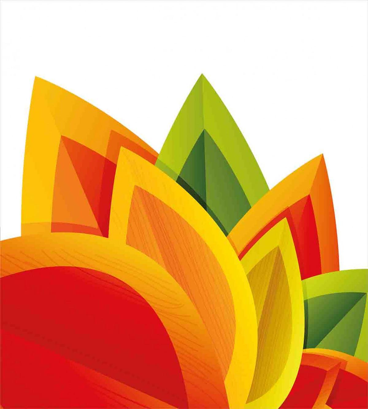 Digital Autmun Leaf — Pattern
