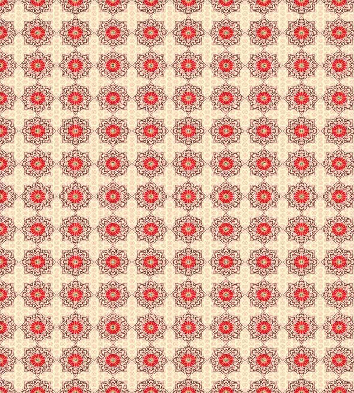 Blooming Mandala Flowers — Pattern