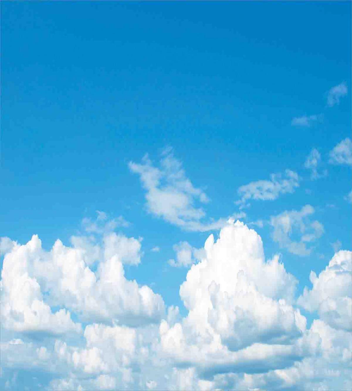 Cloudy Calming Scene — Pattern