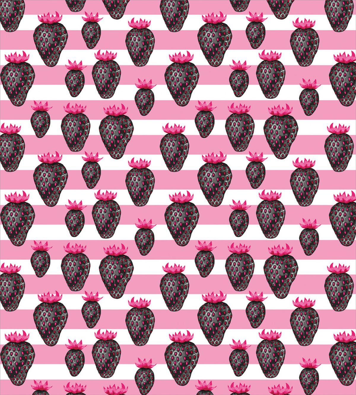 Pop Art Strawberries — Pattern