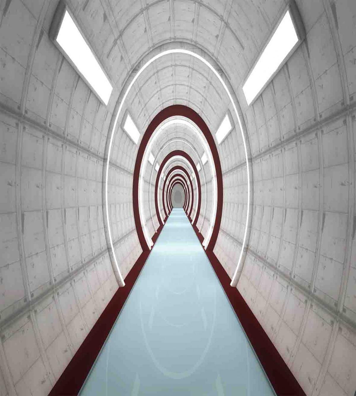 Futuristic Corridor — Pattern