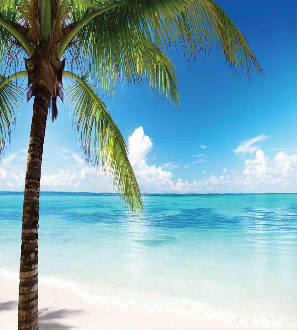 Exotic Beach Shoreline — Pattern