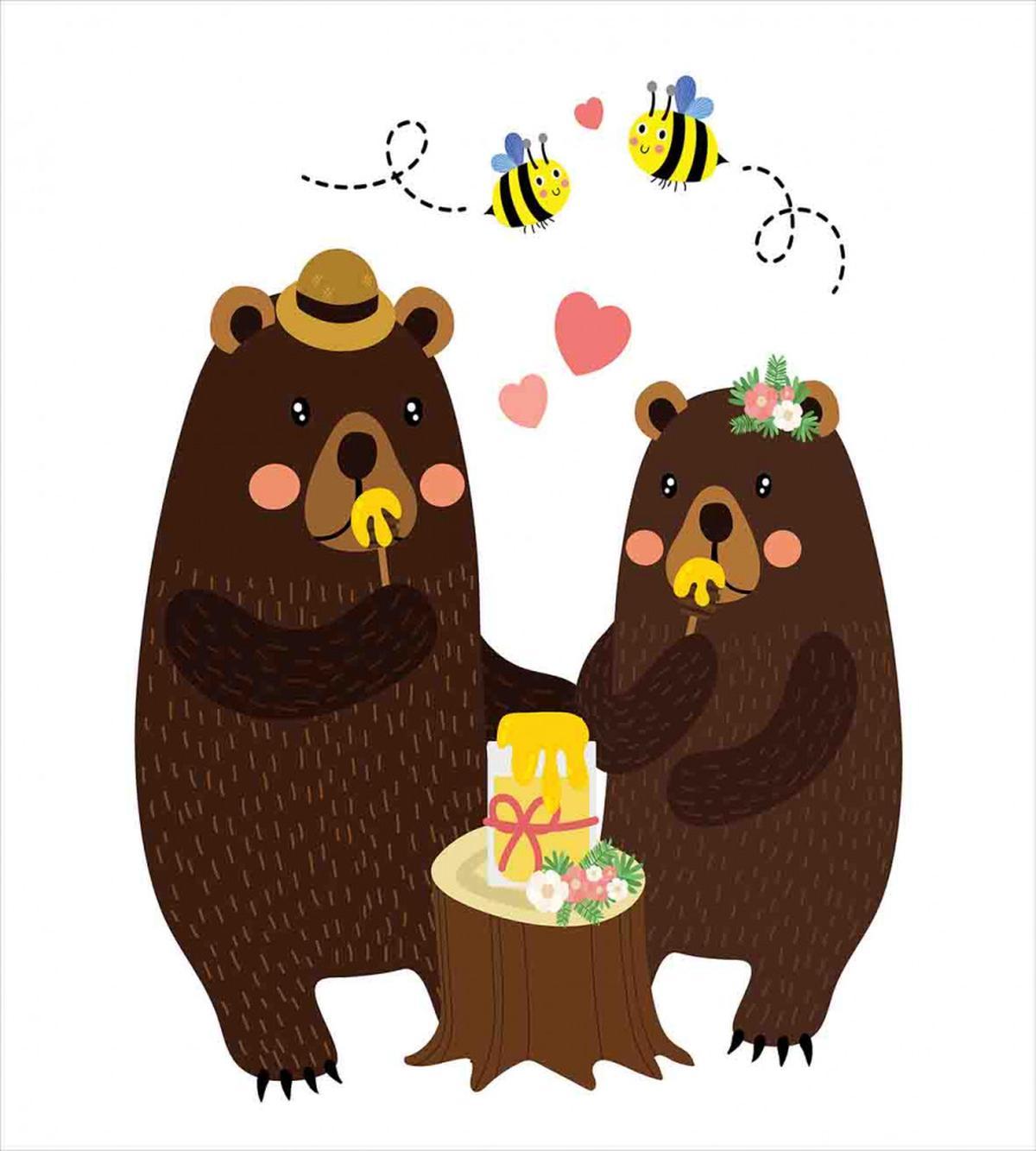 Forest Party Having Fun — Pattern