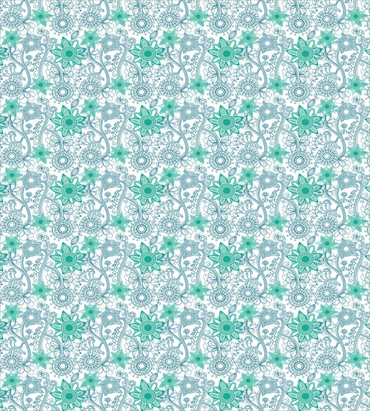 Doodle Flower Sketch — Pattern