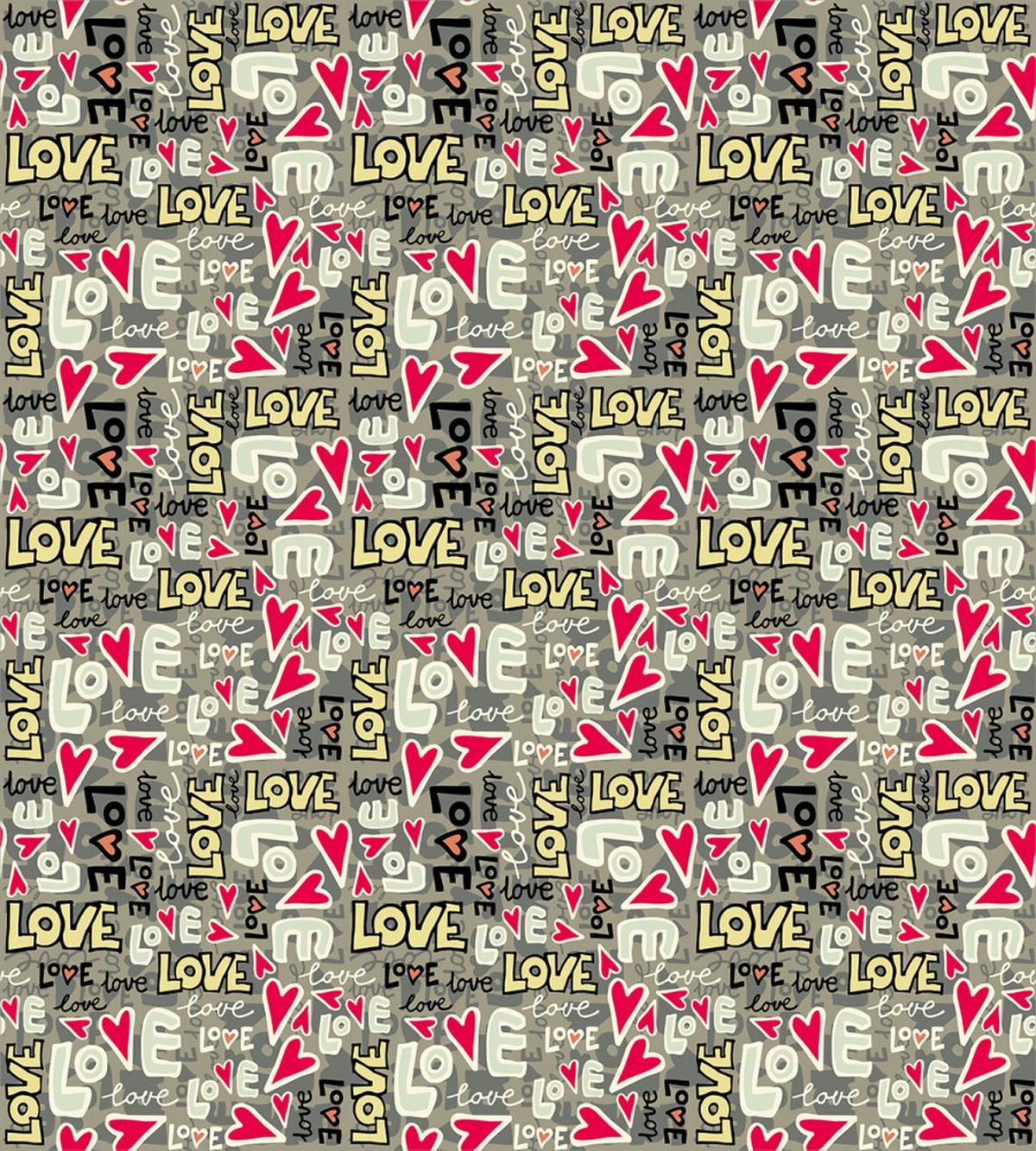 Retro Color Graffiti Texts — Pattern