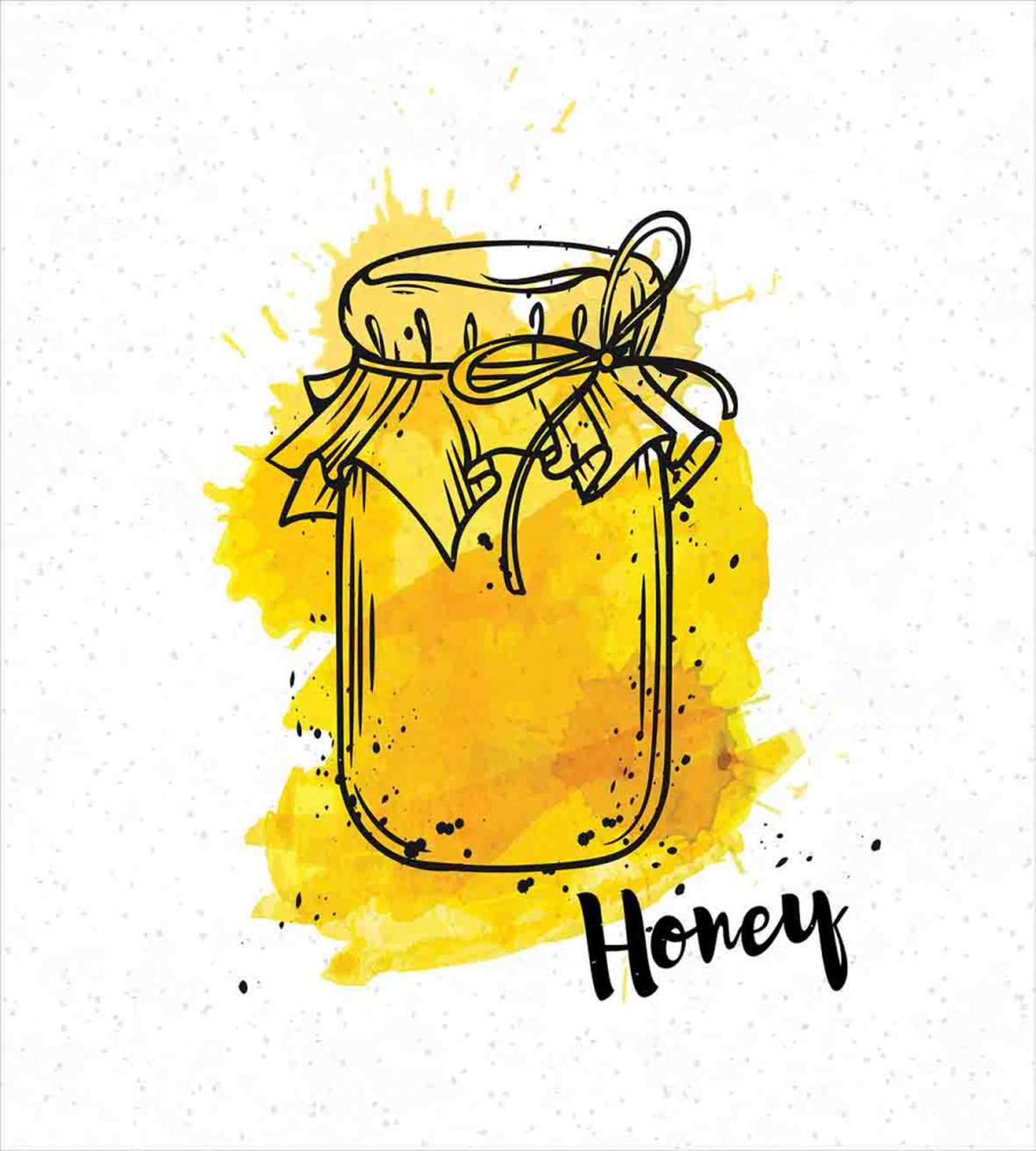 Honey Jar Art — Pattern