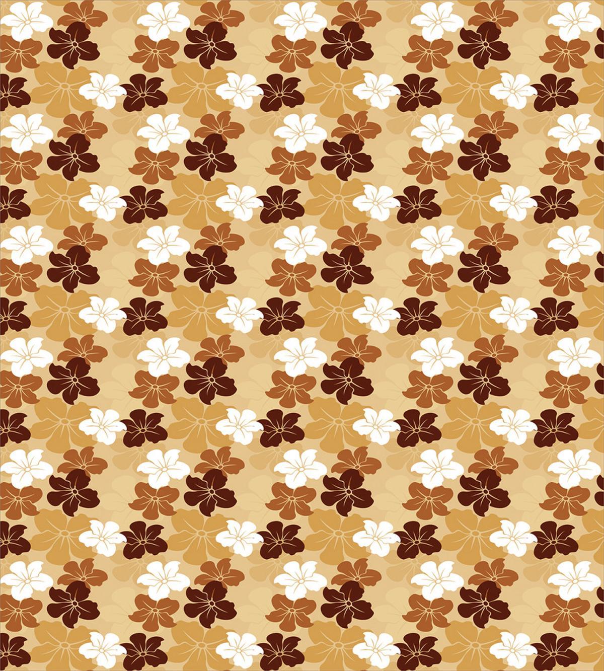 Hibiscus Flowers Motifs — Pattern