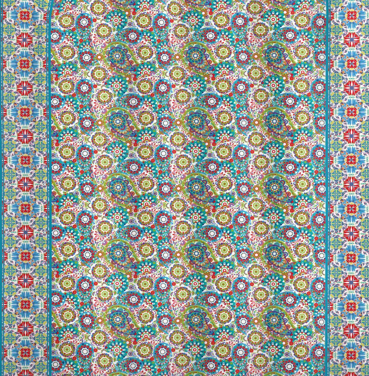 Festive Ethnic Themed Flourish Art — Pattern