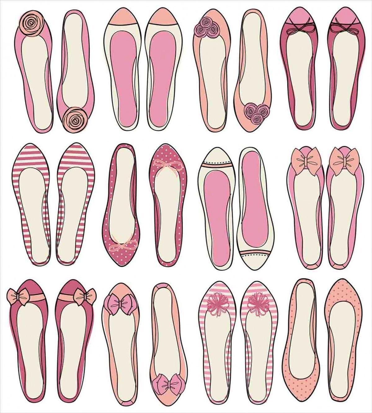 Ballerina Ballet Shoes — Pattern