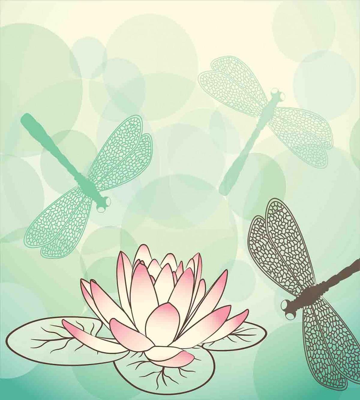 Exotic Lily Dragonflies — Pattern