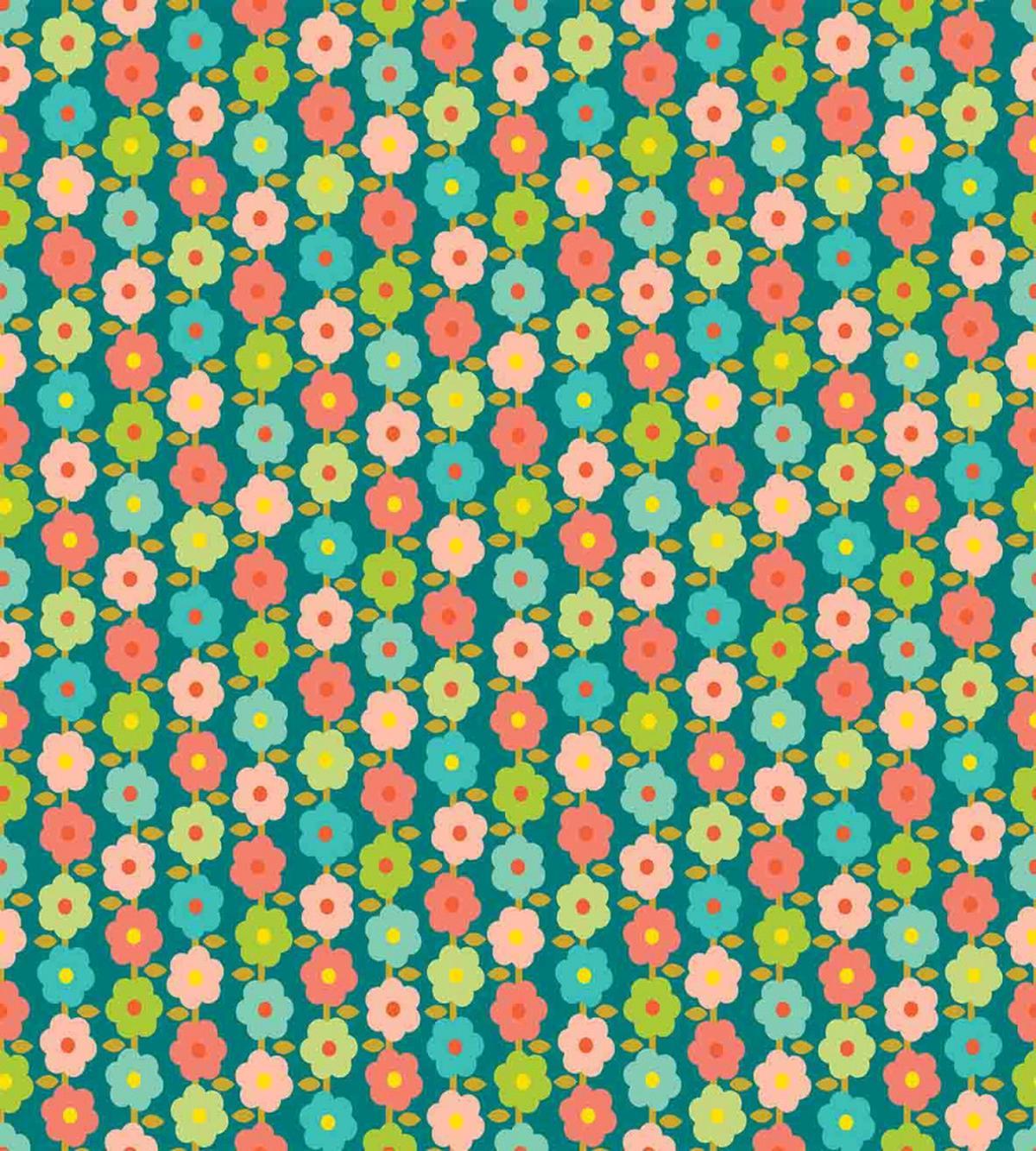 Vibrant Springtime Daisies — Pattern