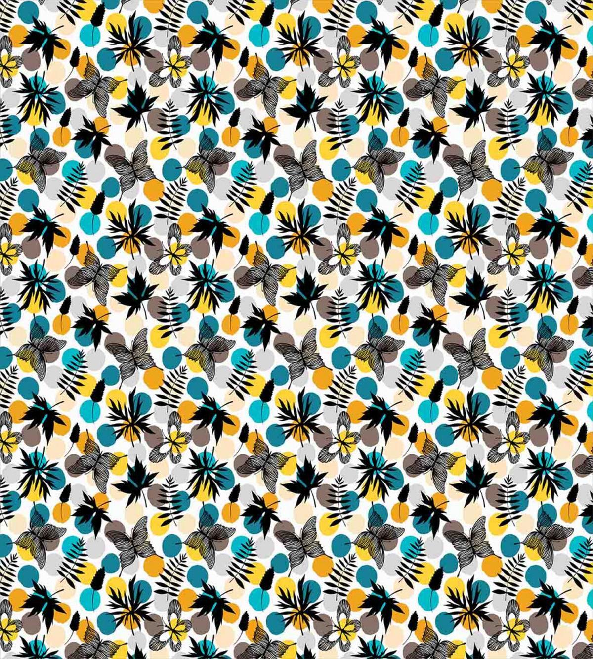 Spring Bugs and Leaves — Pattern