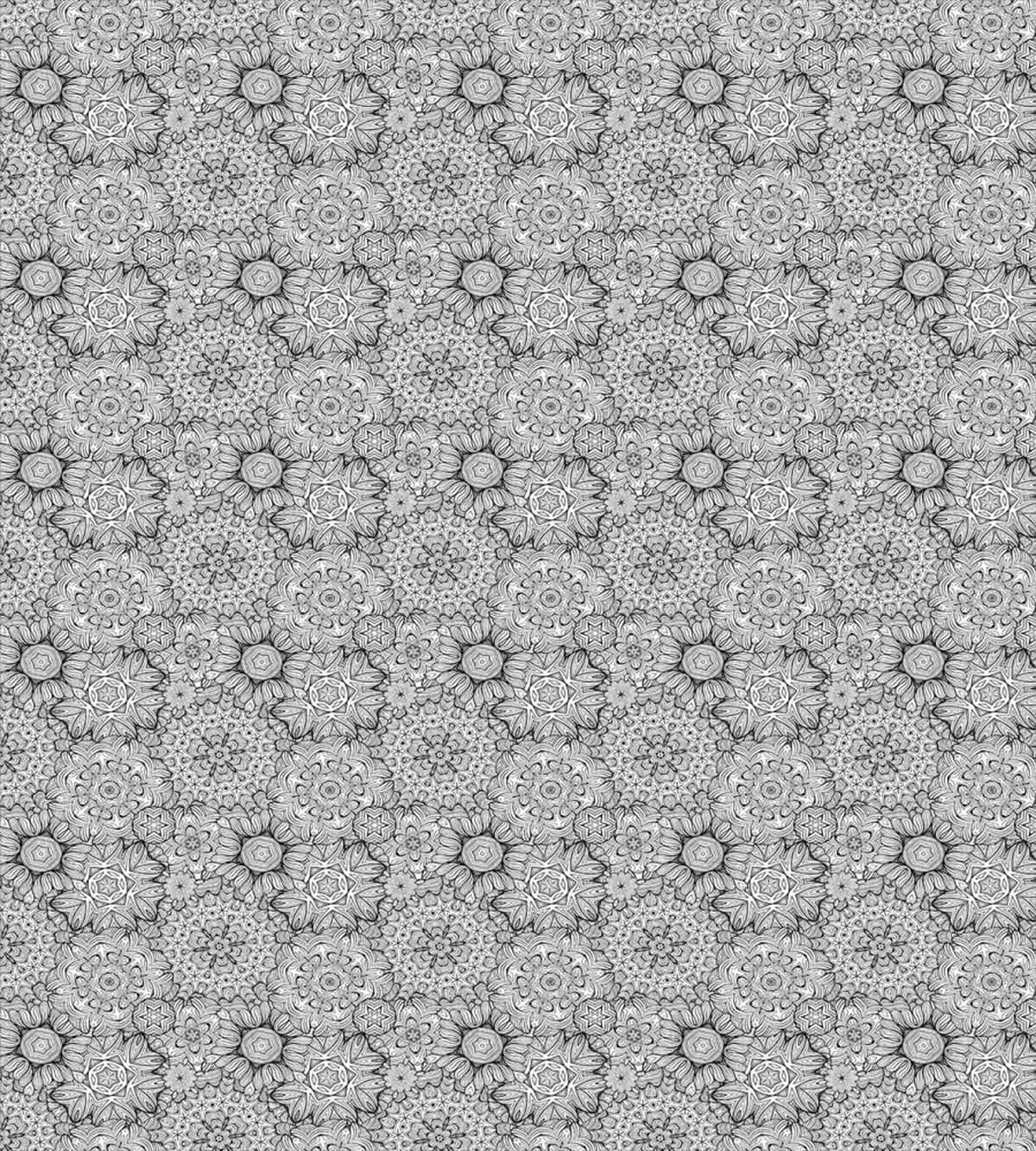 Hand Drawn Lines Curves — Pattern