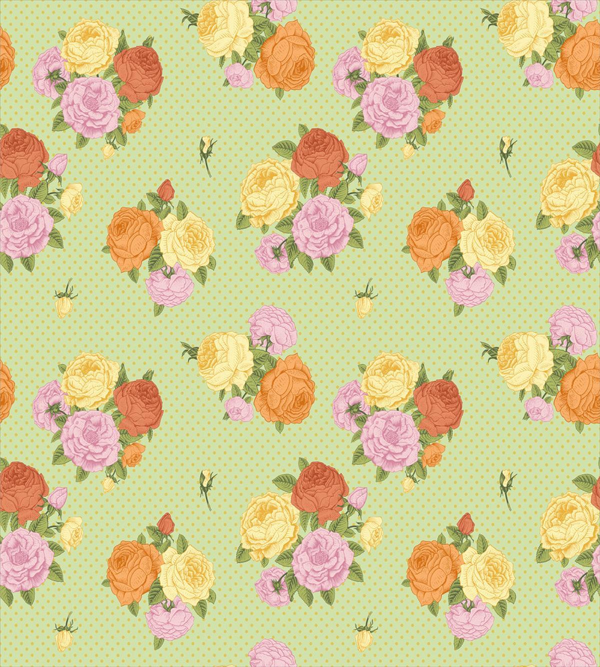 Vintage Flower Rose — Pattern