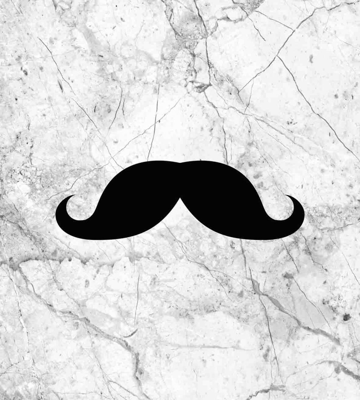 Mustache Motif Retro — Pattern