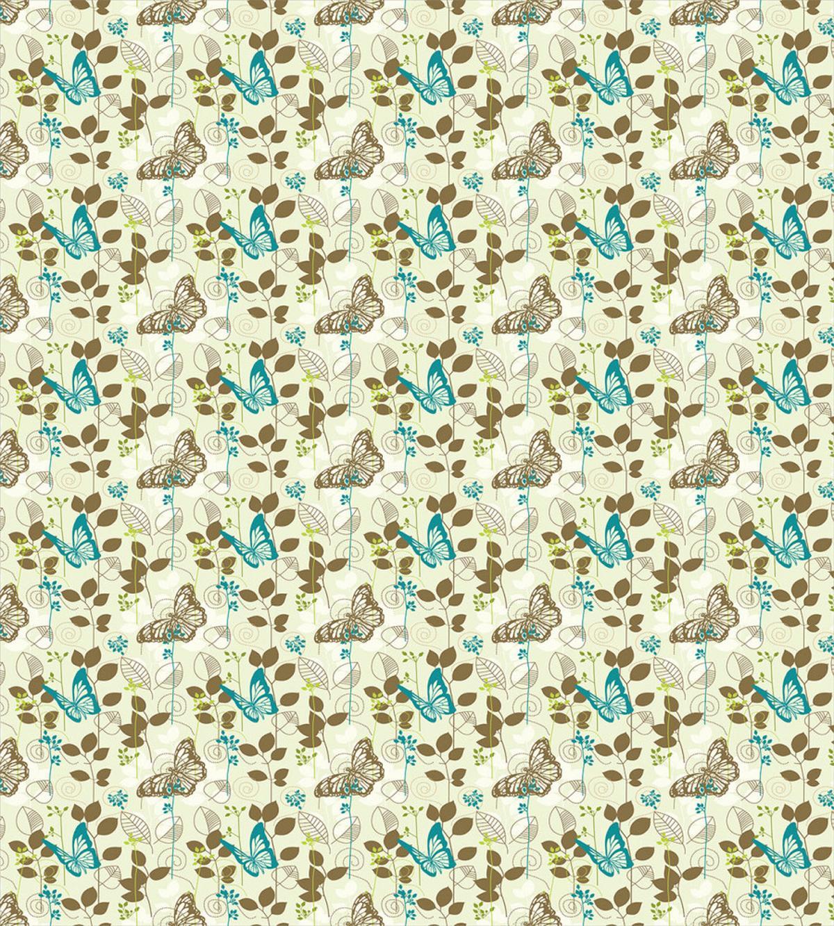 Monarch Butterfly and Palm — Pattern