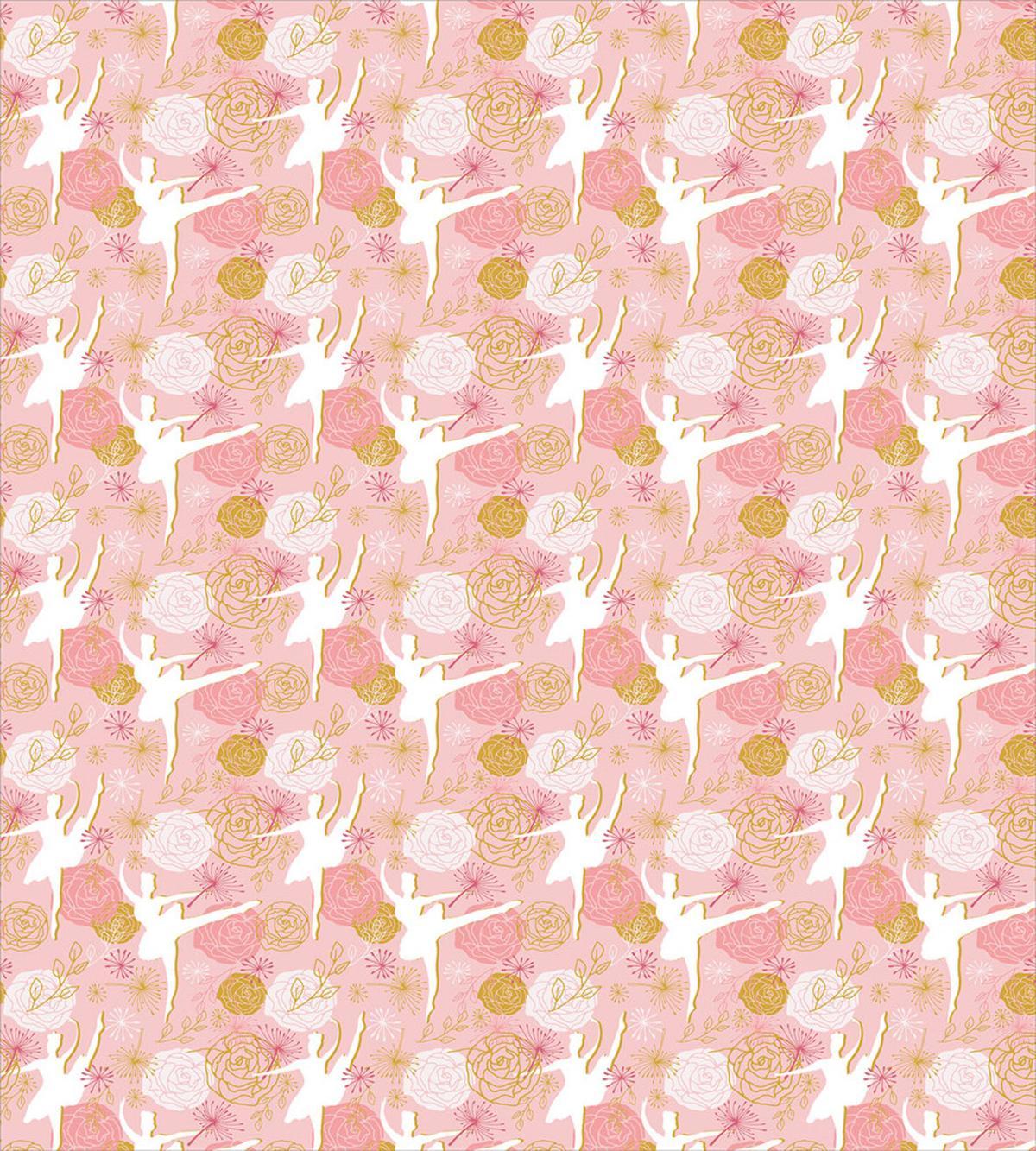 Roses Dancers Silhouettes — Pattern