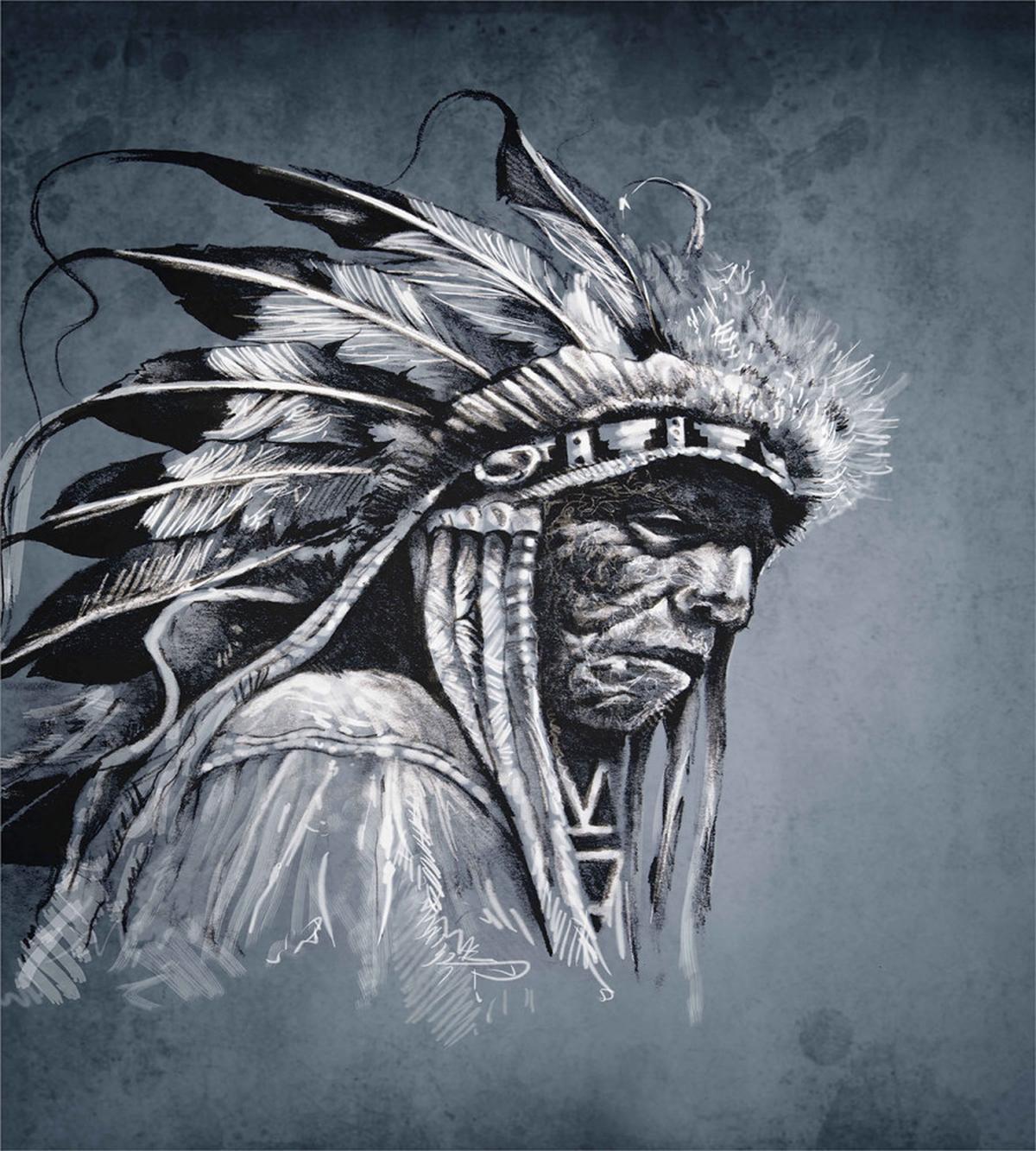 Tribe Chief Artwork — Pattern