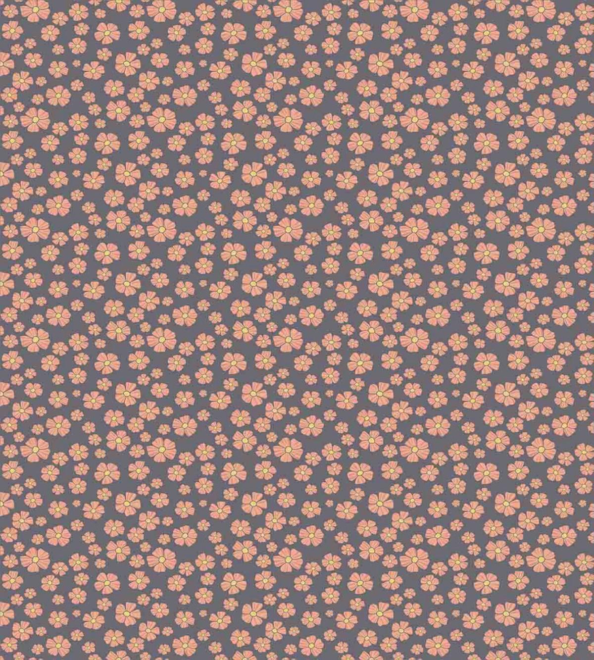 Blossoming Doodle Flowers — Pattern