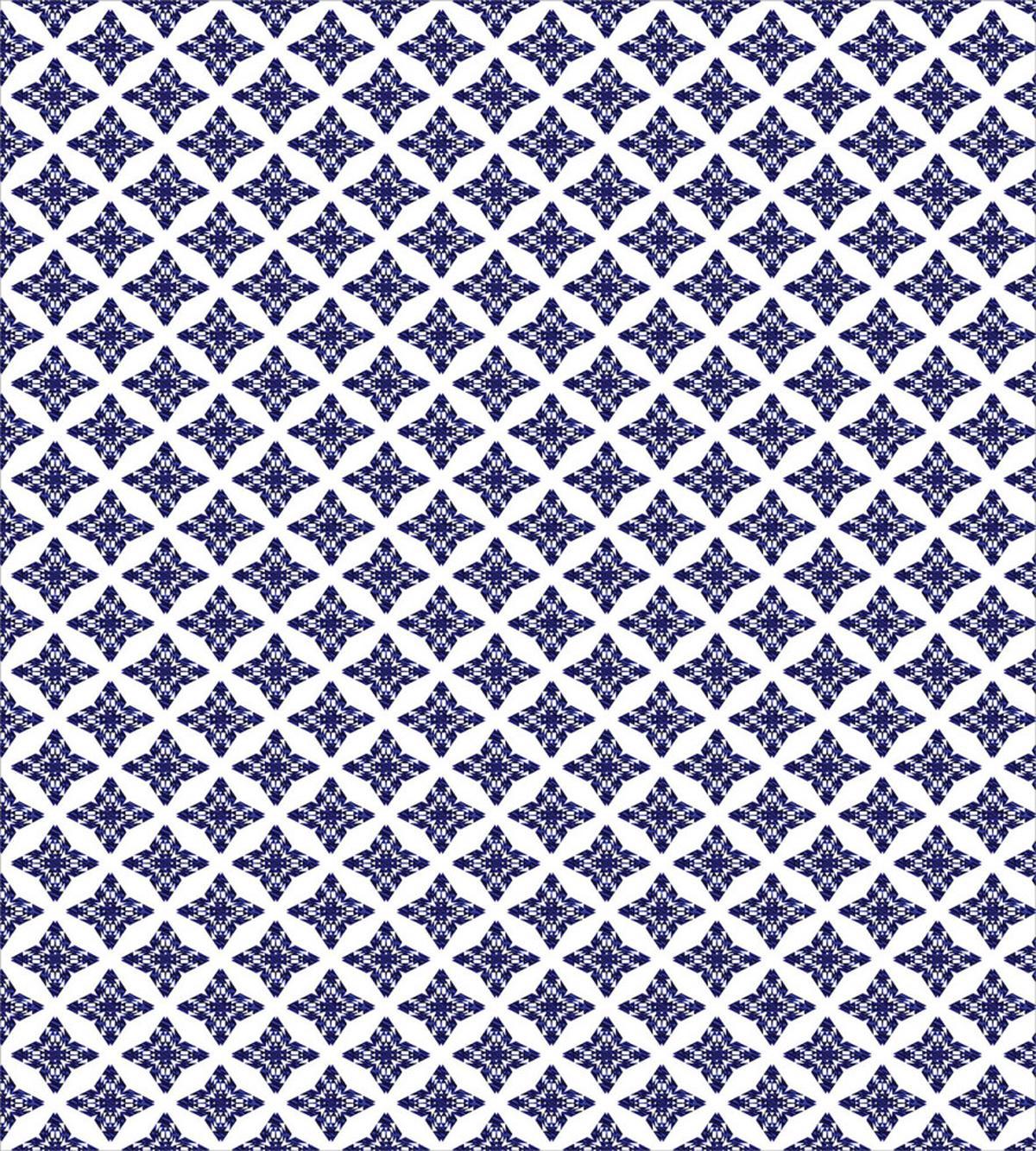 Rococo Victorian Star Forms — Pattern