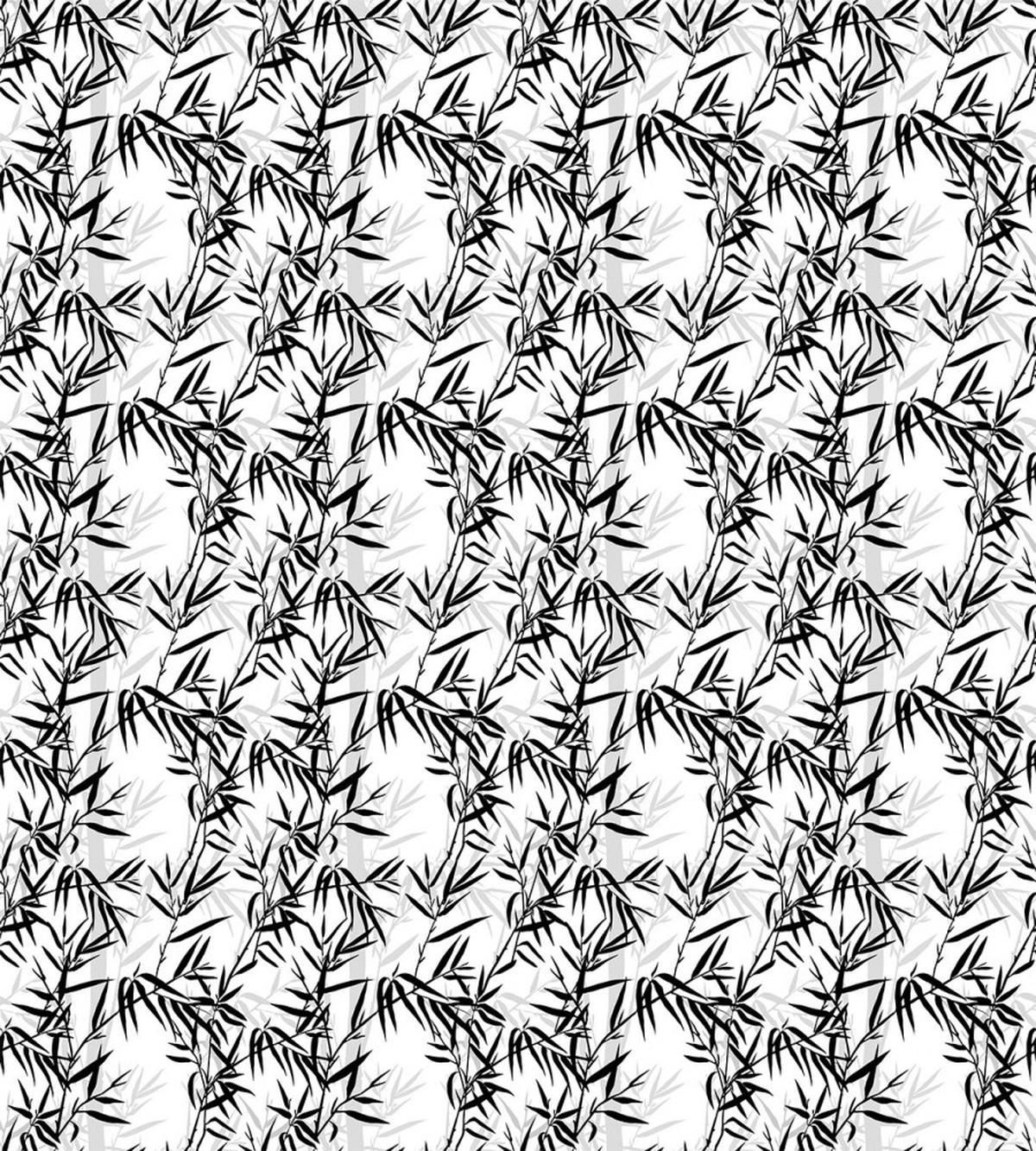 Leaves Sticks Oriental — Pattern