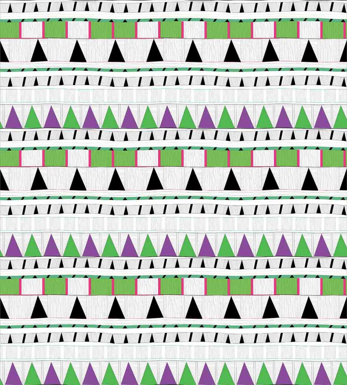 Tribal Triangle Design — Pattern