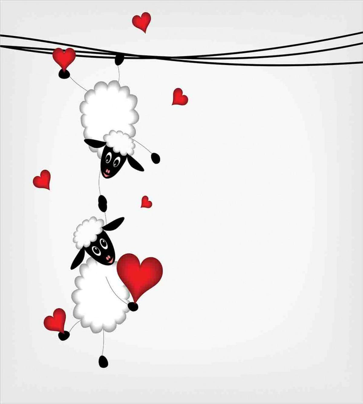 Heart Shapes in Love — Pattern