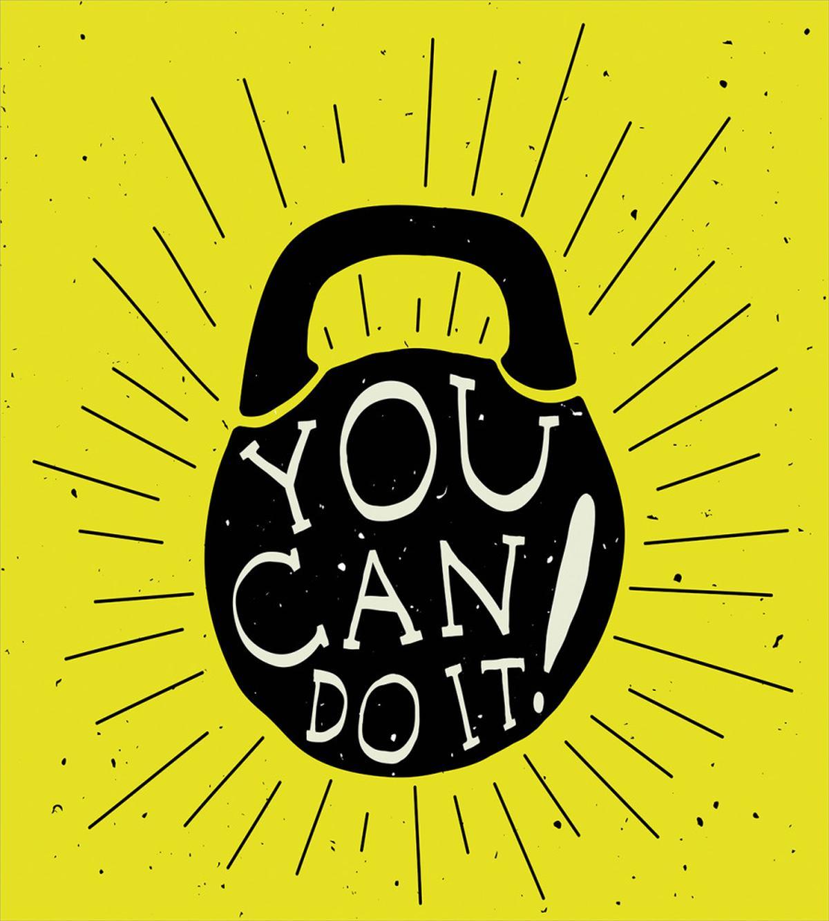 Weight Kettlebell Text — Pattern